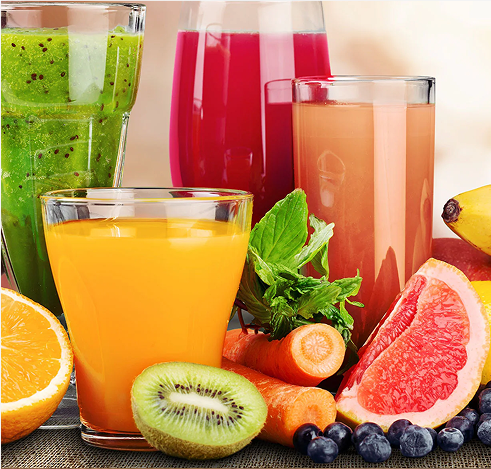 Fresh Organic Juice Bottle